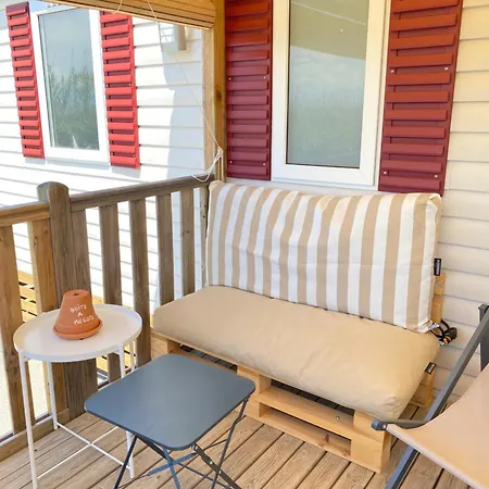 Mobile-home Confort Le Celestin Campingplatz Canet-en-Roussillon