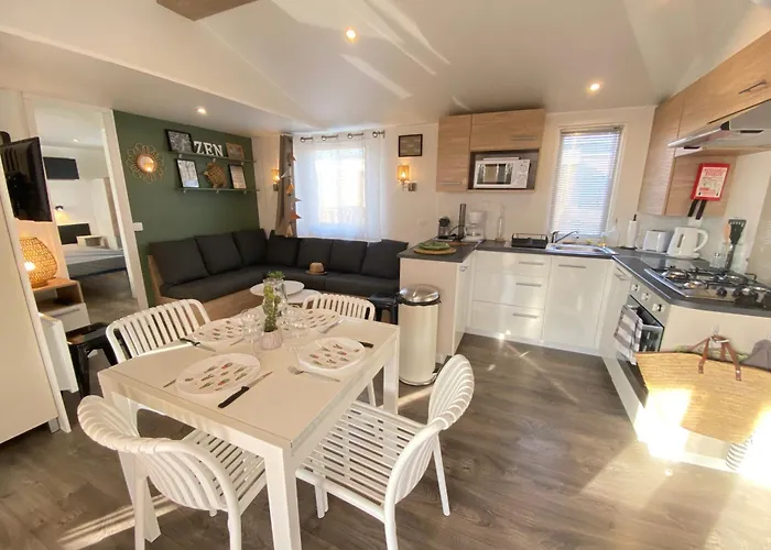אתר קמפינג Mobile-home Confort Le Celestin