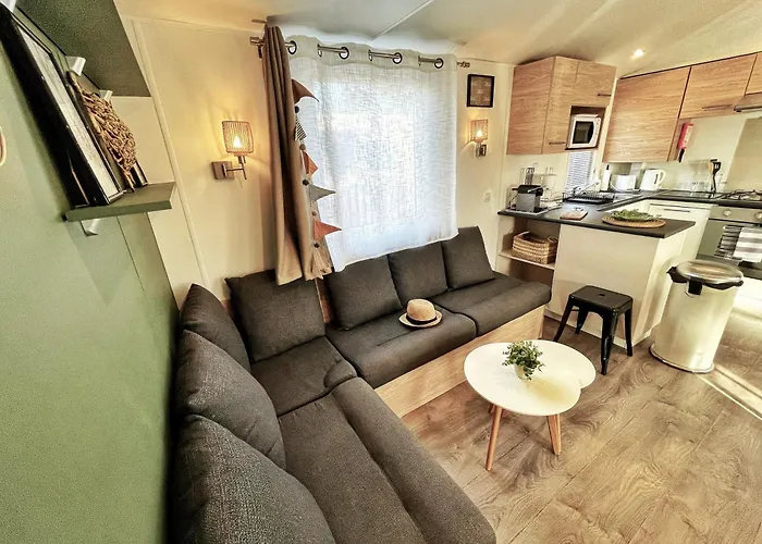 אתר קמפינג Mobile-home Confort Le Celestin