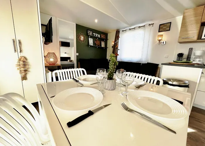 Mobile-home Confort Le Celestin אתר קמפינג *